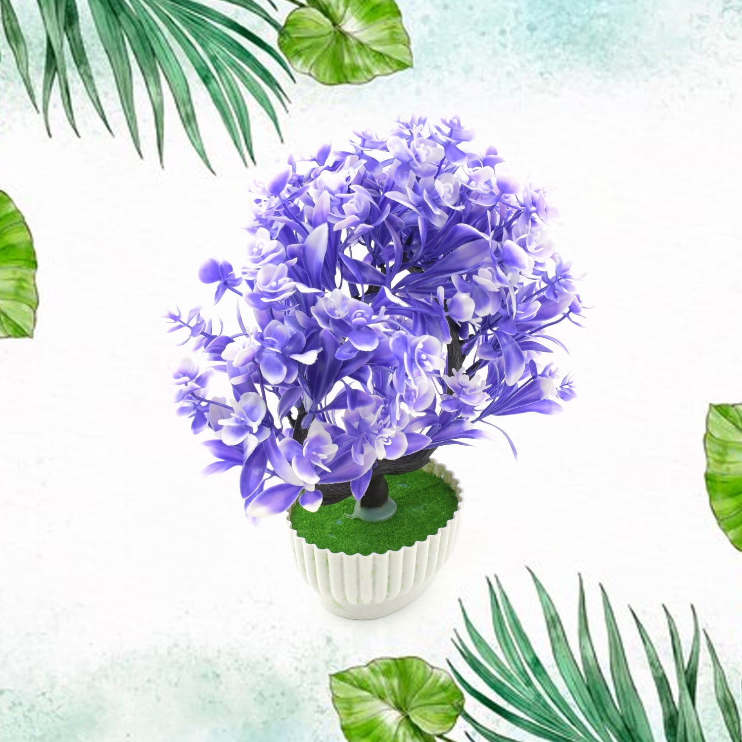 Wild Artificial Flower Plants with Cute Pot | Flower Plant for Home Office Decor | Tabletop and Desk Decoration | Artificial Flower for Balcony Indoor Decor, Plants for Living Room (1 Pc) Wild Artificial Flower Plants with Cute Pot | Flower Plant for Home Office Decor | Tabletop and Desk Decoration | Artificial Flower for Balcony Indoor Decor, Plants for Living Room (1 Pc)